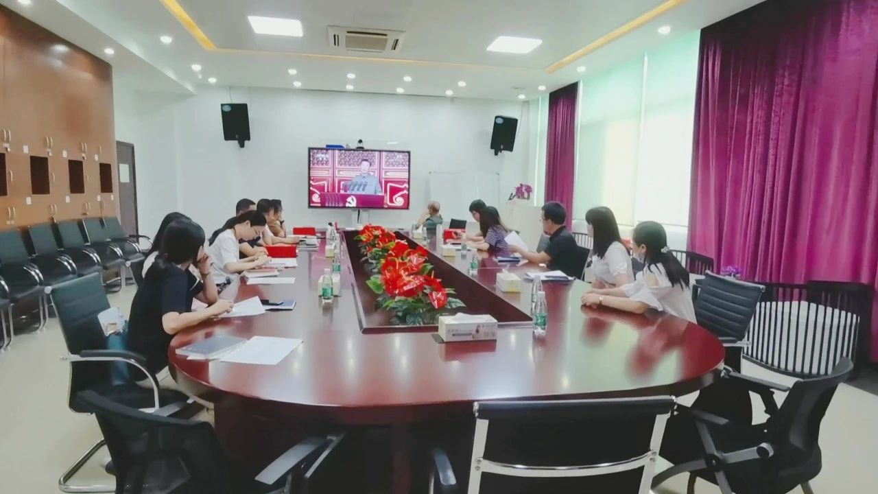 02-letou官网化学党支部党员干部观看庆祝大会